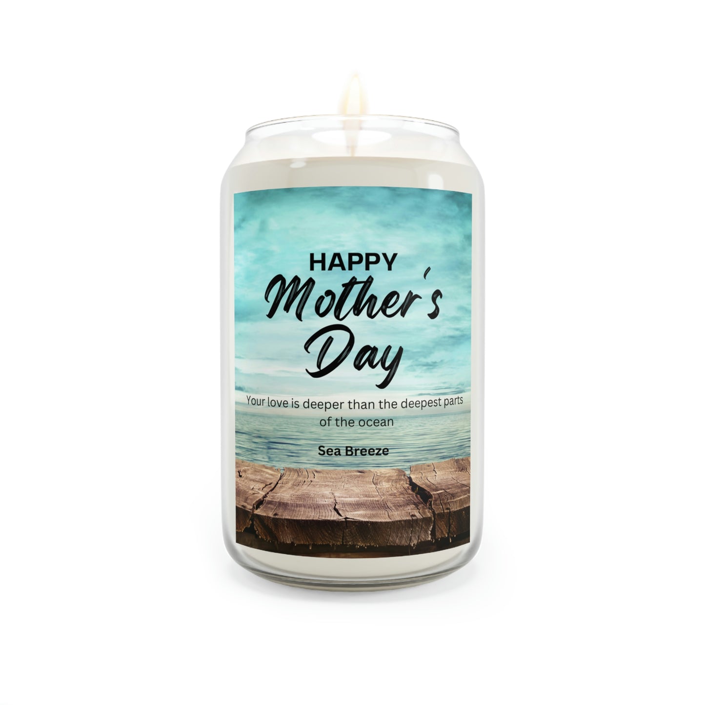 Happy Mother's Day Scented Candle, 13.75oz | Sea Breeze