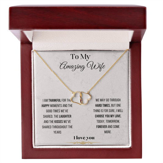 To My Amazing Wife | Everlasting Love Necklace