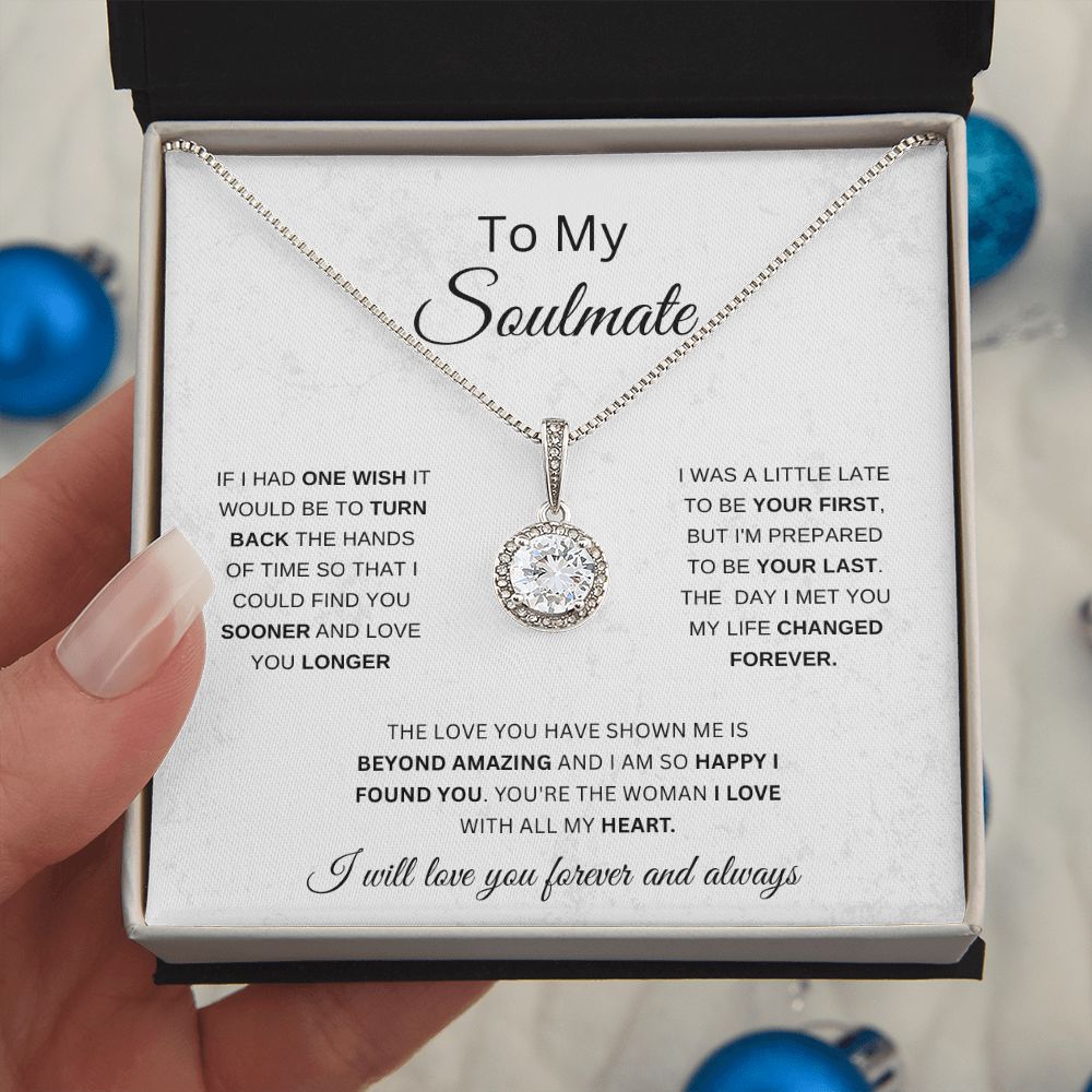 To My Soulmate| Eternal Hope Necklace