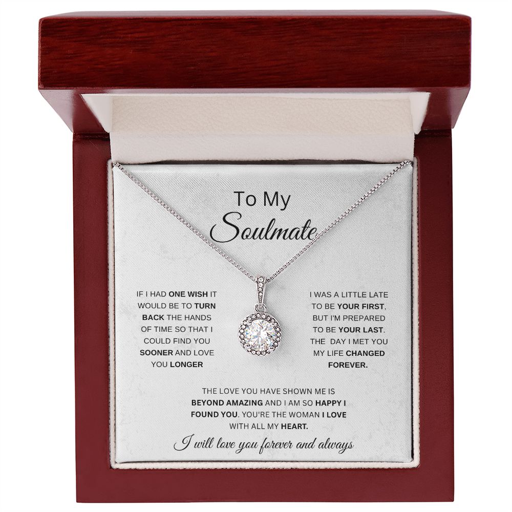To My Soulmate| Eternal Hope Necklace